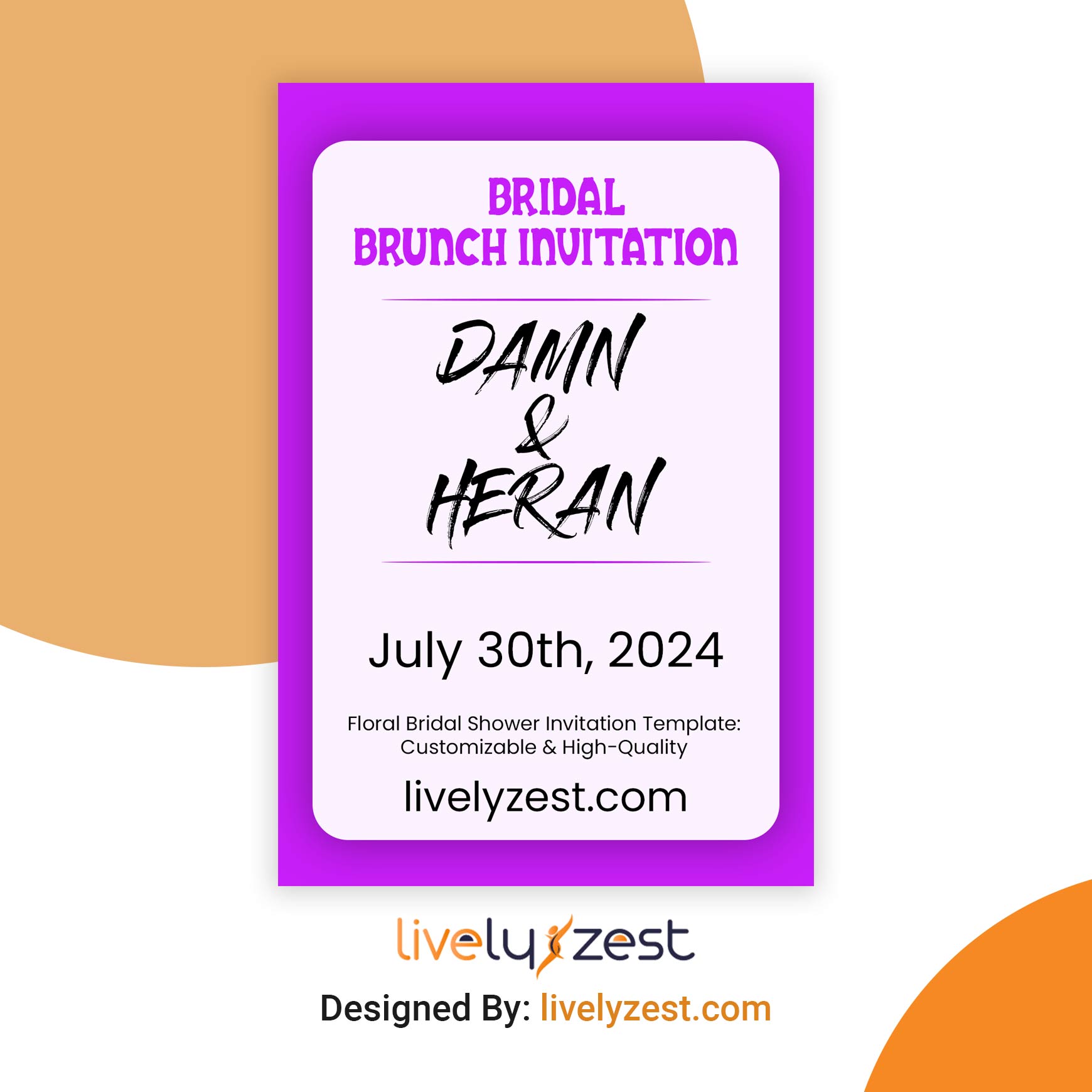 Bridal Brunch Invitation