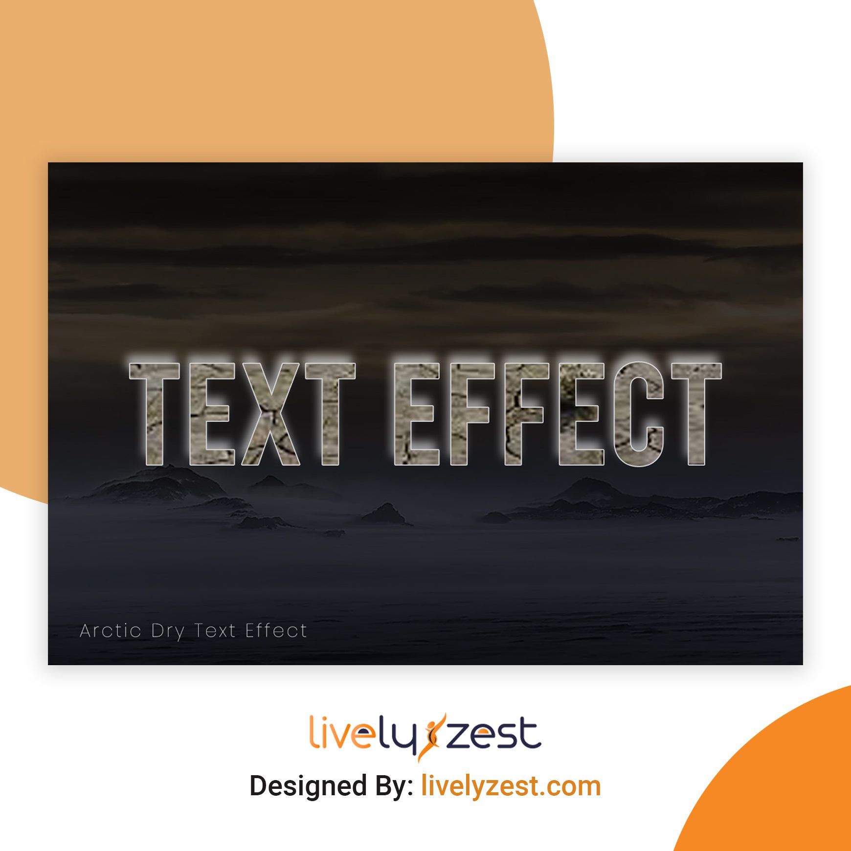 Arctic Dry Text Effect