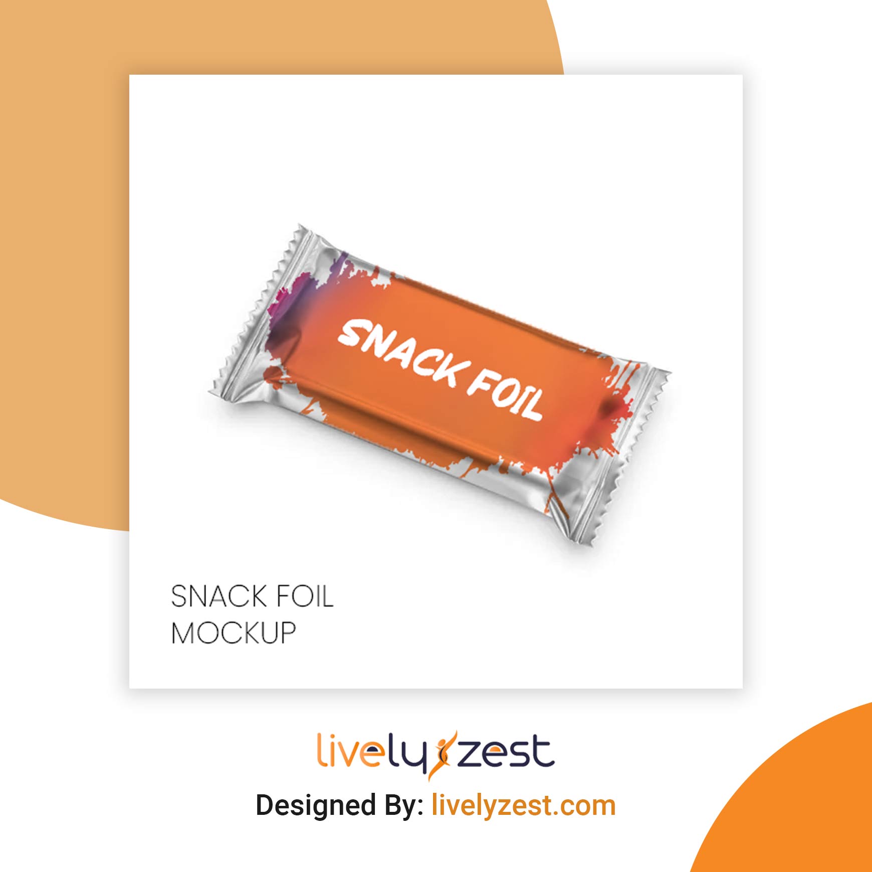 Snack Foil Mockup